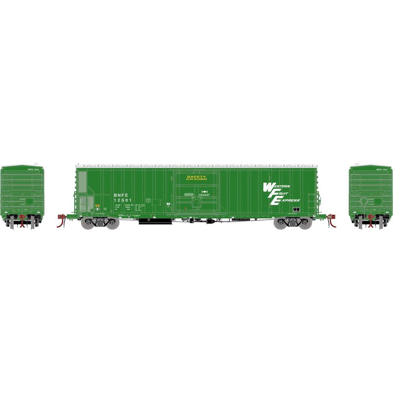 PREORDER Athearn Genesis ATHG-1128 HO GEN 57' FGE Mechanical Reefer With Sound, BNFE 'Green'