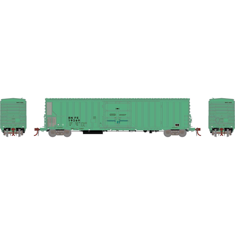 Athearn Genesis ATHG-1111 HO GEN 57' FGE Mechanical Reefer, BNFE Primed For Grime 'Faded Green'