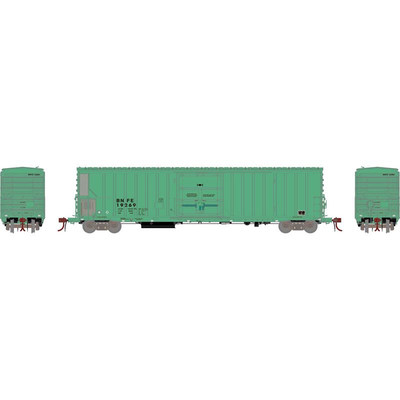 PREORDER Athearn Genesis ATHG-1129 HO GEN 57' FGE Mechanical Reefer With Sound, BNFE Primed For Grime 'Faded Green'