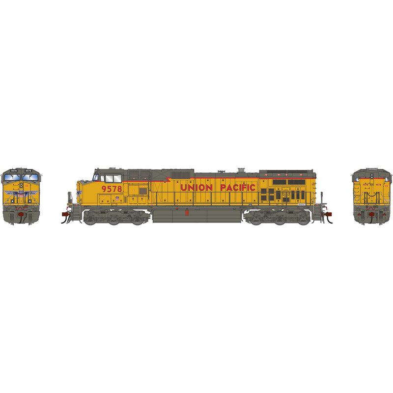 PREORDER Athearn Genesis ATHG-1213 HO GE Dash 9-44CW Locomotive With DCC & Sound, UP