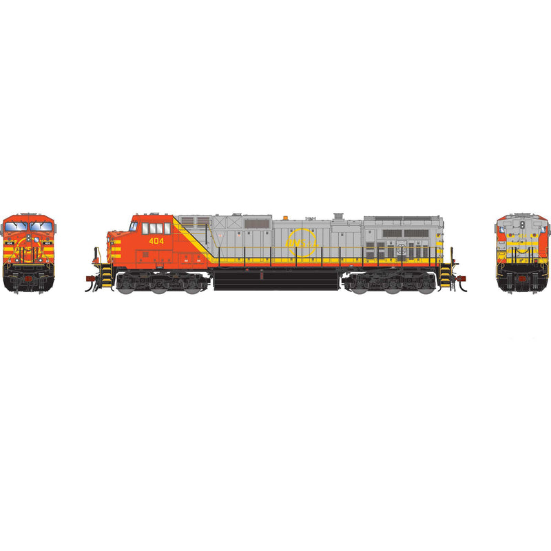 PREORDER Athearn Genesis ATHG-1228 HO GE Dash 9-44CW Locomotive With DCC & Sound, QNSL