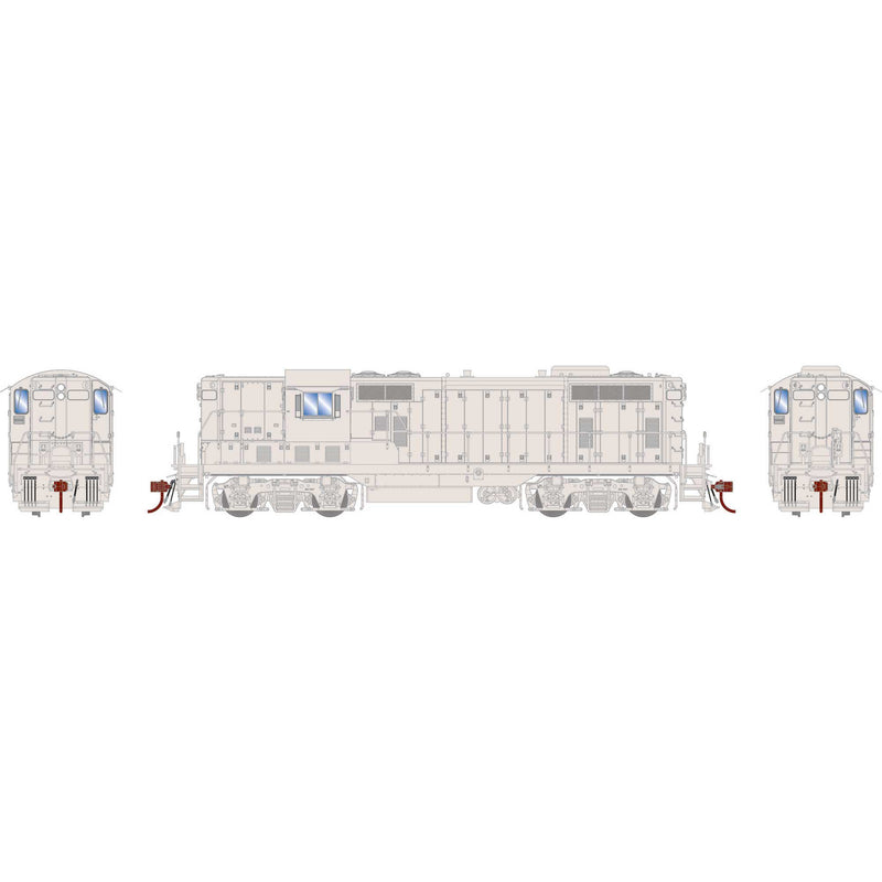 PREORDER Athearn Genesis ATHG-1246 HO GP7 Locomotive, Undecorated Non-Dynamic Brake Phase II