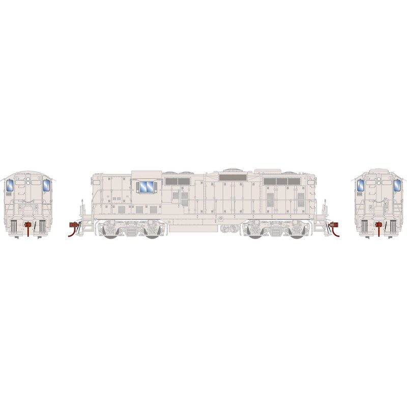 PREORDER Athearn Genesis ATHG-1247 HO GP7 Locomotive, Undecorated With Dynamic Brake Phase II