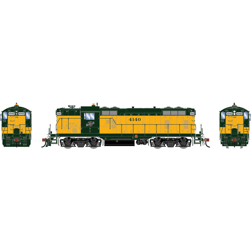 PREORDER Athearn Genesis ATHG-1250 HO GP7R Locomotive With DCC & Sound, CNW