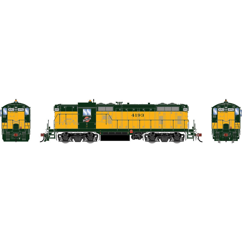 PREORDER Athearn Genesis ATHG-1252 HO GP7R Locomotive With DCC & Sound, CNW