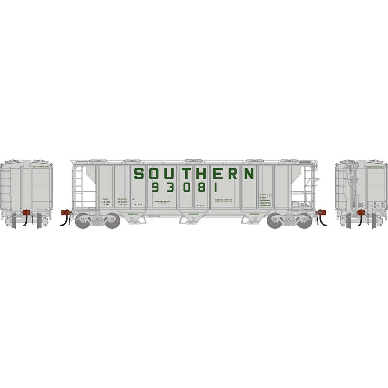 PREORDER Athearn Genesis ATHG-1277 HO PS-2 2893 3-Bay Covered Hopper, SOU