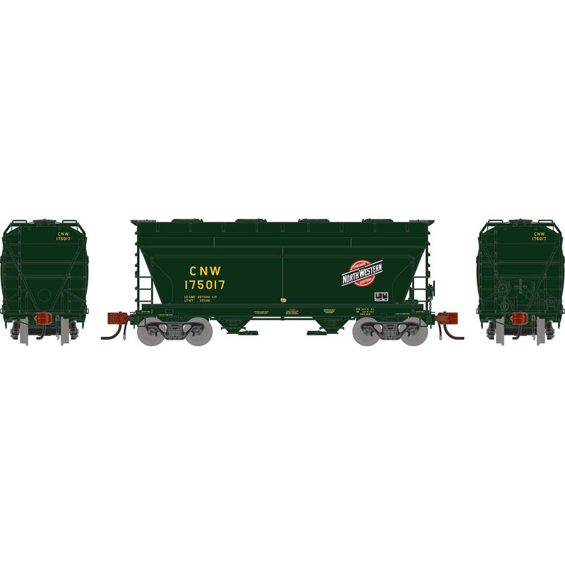 PREORDER Athearn Genesis ATHG-1282 N ACF 2970 Covered Hopper, CNW