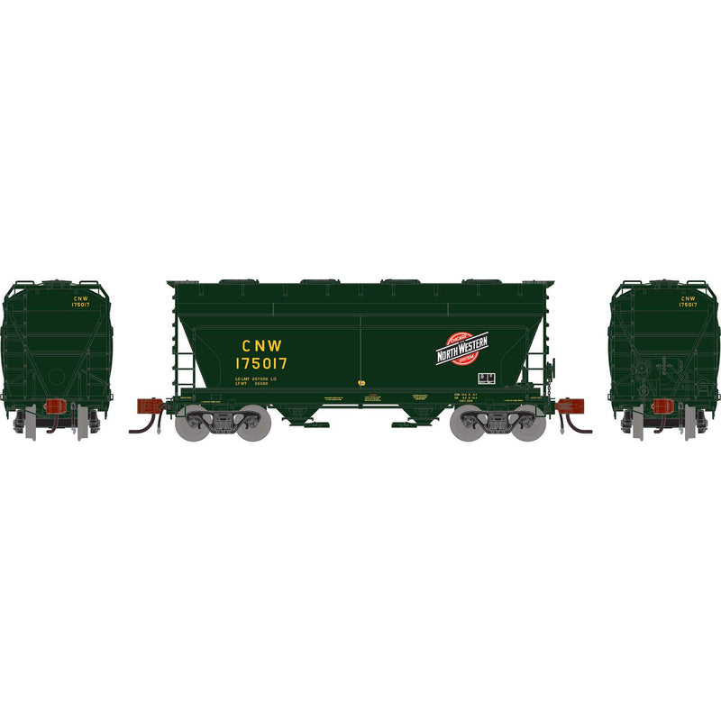 PREORDER Athearn Genesis ATHG-1281 N ACF 2970 Covered Hopper, CNW