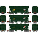 Athearn Genesis ATHG-1283 N ACF 2970 Covered Hopper, CNW