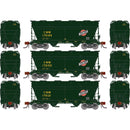 Athearn Genesis ATHG-1283 N ACF 2970 Covered Hopper, CNW