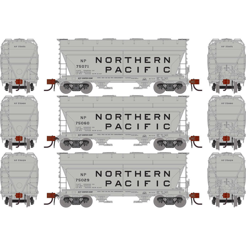 PREORDER Athearn Genesis ATHG-1295 N ACF 2970 Covered Hopper, NP