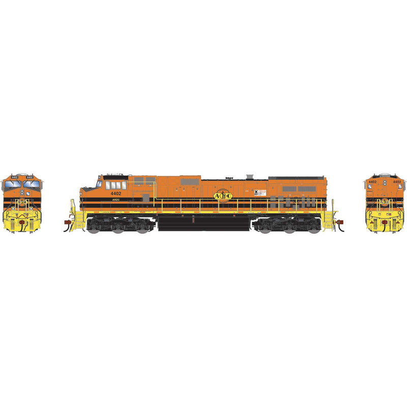 PREORDER Athearn ATHG-1300 HO GEN GE Dash 9-44CW Locomotive, ARZC w/Heralds & OLS Logo