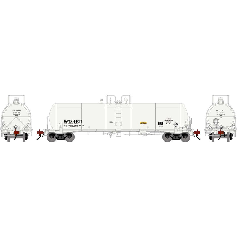 PREORDER Athearn Genesis ATHG-1303 HO GATC 20K Gallon Tank Car, GATX White
