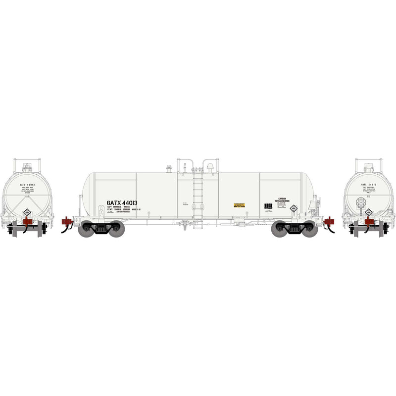 PREORDER Athearn Genesis ATHG-1303 HO GATC 20K Gallon Tank Car, GATX White
