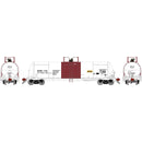 PREORDER Athearn Genesis ATHG-1306 HO GATC 20K Gallon Tank Car, RCRX White With Red Band