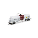 PREORDER Athearn Genesis ATHG-1307 HO GATC 20K Gallon Tank Car, RCRX White With Red Band