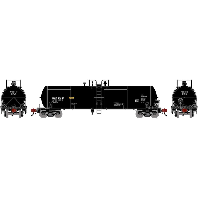 PREORDER Athearn Genesis ATHG-1313 HO GATC 20K Gallon Tank Car, PPGX