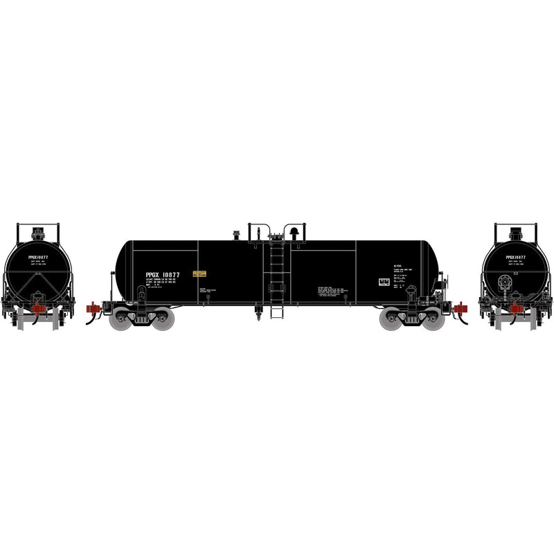 PREORDER Athearn Genesis ATHG-1314 HO GATC 20K Gallon Tank Car, PPGX