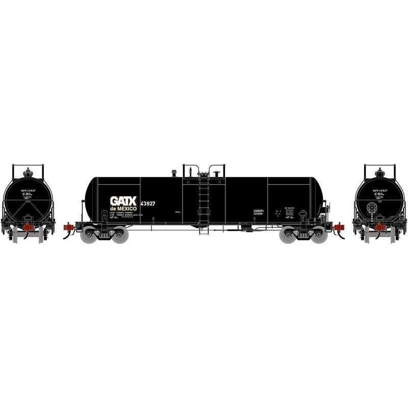 PREORDER Athearn Genesis ATHG-1315 HO GATC 20K Gallon Tank Car, GATX De Mexico