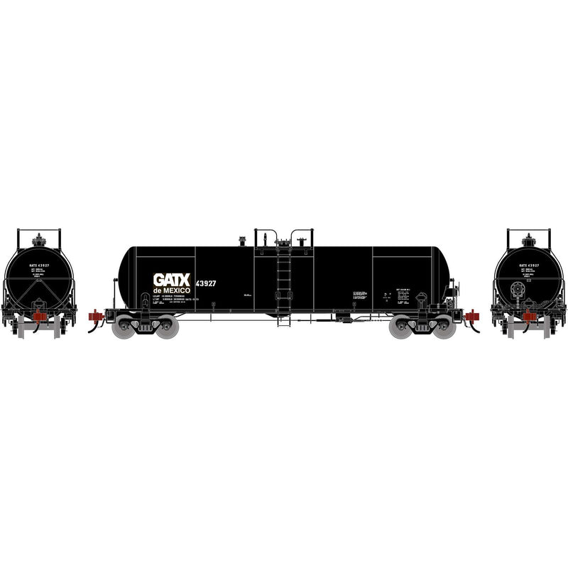 PREORDER Athearn Genesis ATHG-1315 HO GATC 20K Gallon Tank Car, GATX De Mexico