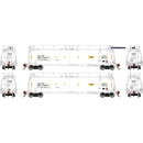 PREORDER Athearn Genesis ATHG-1340 HO TankTrain A/B, GATX White