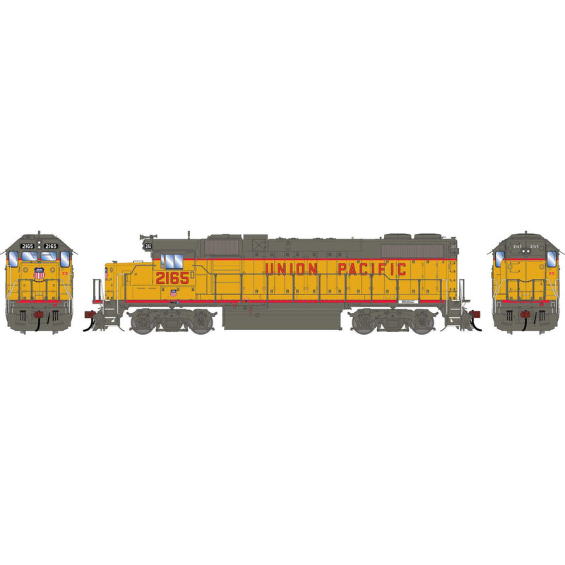 PREORDER Athearn Genesis ATHG-1384 HO GP38-2 Locomotive, UP '80s'