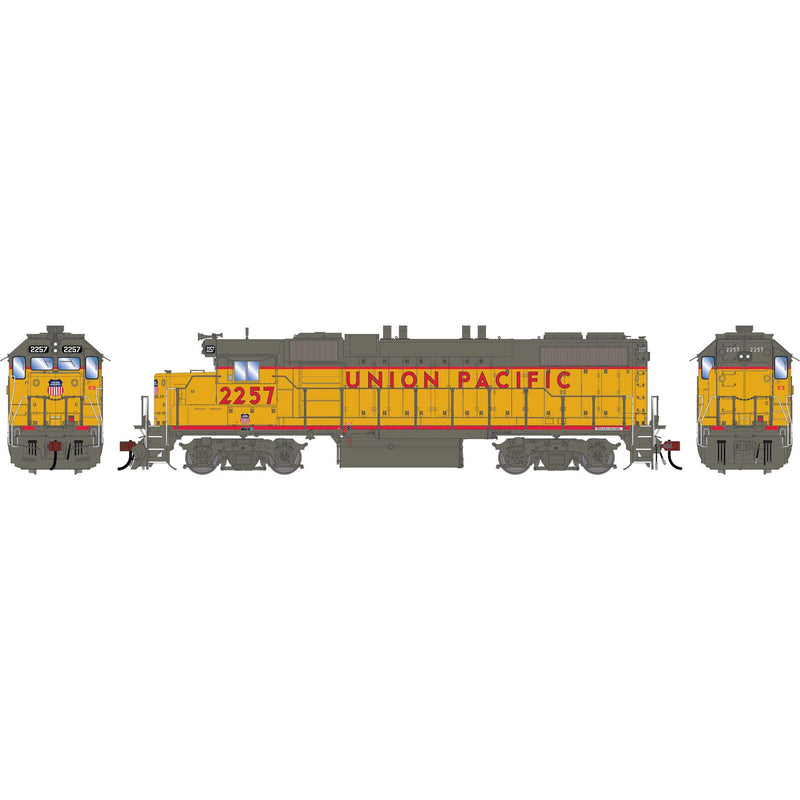 PREORDER Athearn Genesis ATHG-1385 HO GP38-2 Locomotive, UP '80s'