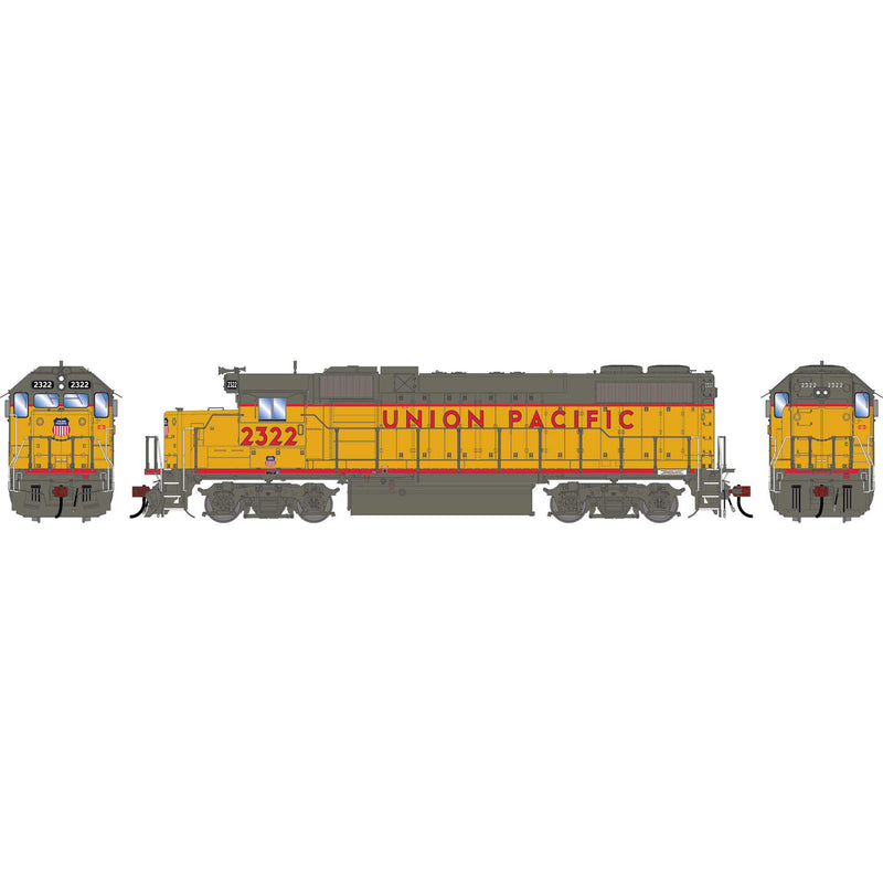 PREORDER Athearn Genesis ATHG-1396 HO GP38-2 Locomotive, CSX 'Blue Down'