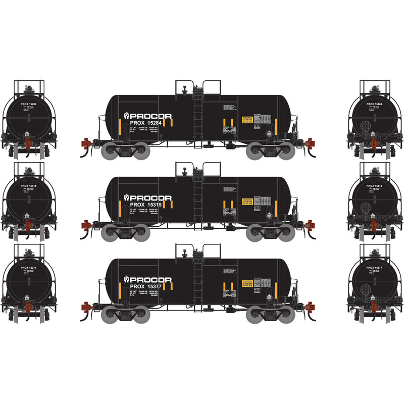 PREORDER Athearn Genesis ATHG-1429 HO 13K Gallon Acid Tank Car, PROX