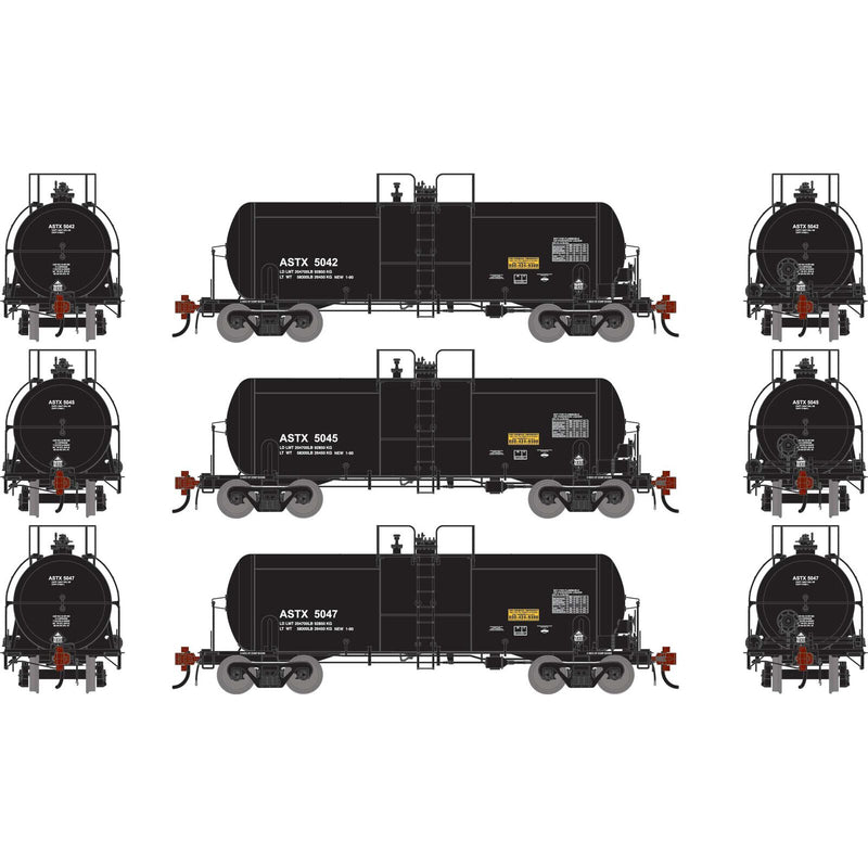 PREORDER Athearn Genesis ATHG-1441 HO 13K Gallon Acid Tank Car, ASTX