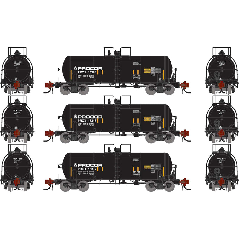 PREORDER Athearn Genesis ATHG-1475 N 13K Gallon Acid Tank Car, PROX