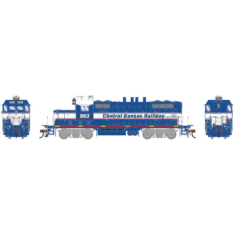 PREORDER Athearn Genesis ATHG-1500 HO GEN GP7u Locomotive w/DCC & Sound, CKRY