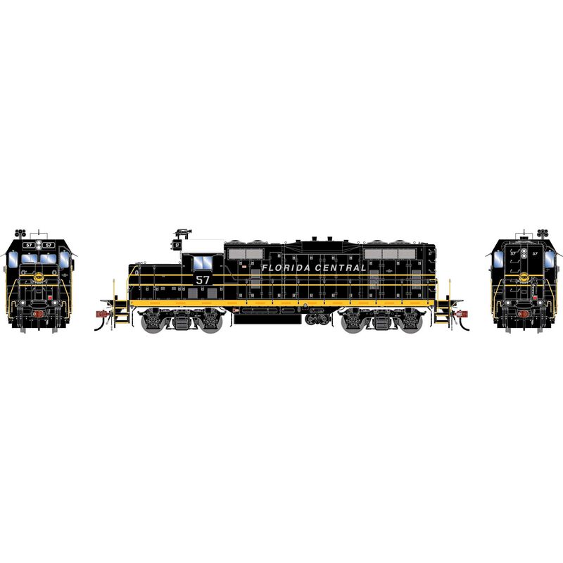 PREORDER Athearn Genesis ATHG-1501 HO GEN GP7u Locomotive w/DCC & Sound, FCEN