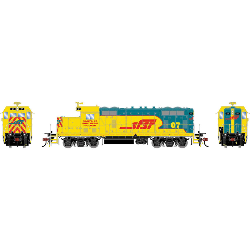 PREORDER Athearn Genesis ATHG-1504 HO GEN GP7u Locomotive w/DCC & Sound, SFS