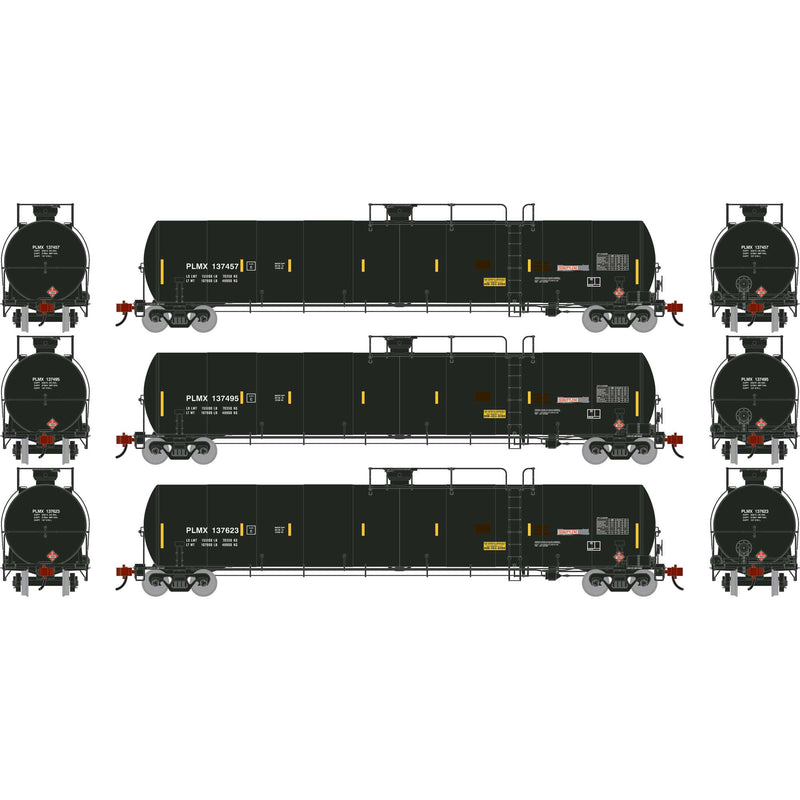 PREORDER Athearn Genesis ATHG-1513 HO GEN UTC 33K LPG Tank Car- Late, Primed For Grime PLMX