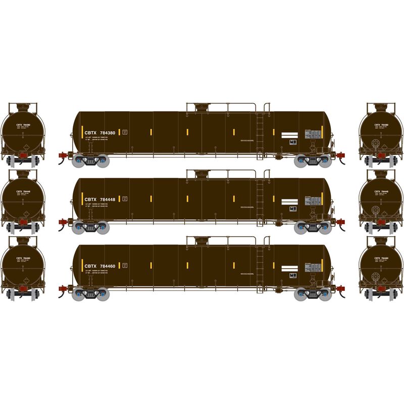 PREORDER Athearn Genesis ATHG-1522 HO GEN UTC 33K LPG Tank Car- Late, CBTX