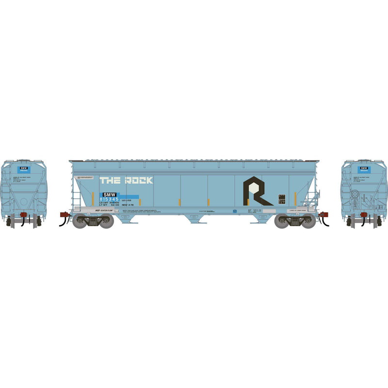 PREORDER Athearn Genesis ATHG-1528 HO GEN ACF 4600 Covered Hoppers, Primed For Grime SMW