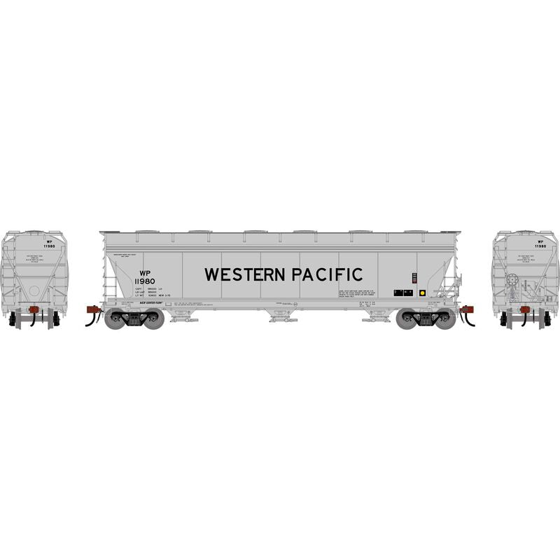 PREORDER Athearn Genesis ATHG-1532 HO GEN ACF 4600 Covered Hoppers, WP