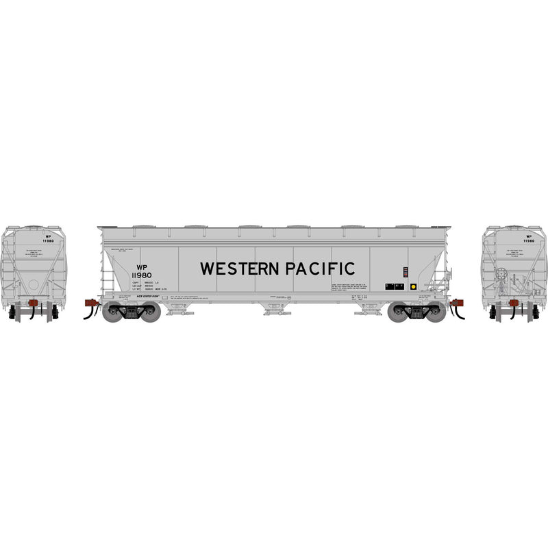 PREORDER Athearn Genesis ATHG-1532 HO GEN ACF 4600 Covered Hoppers, WP