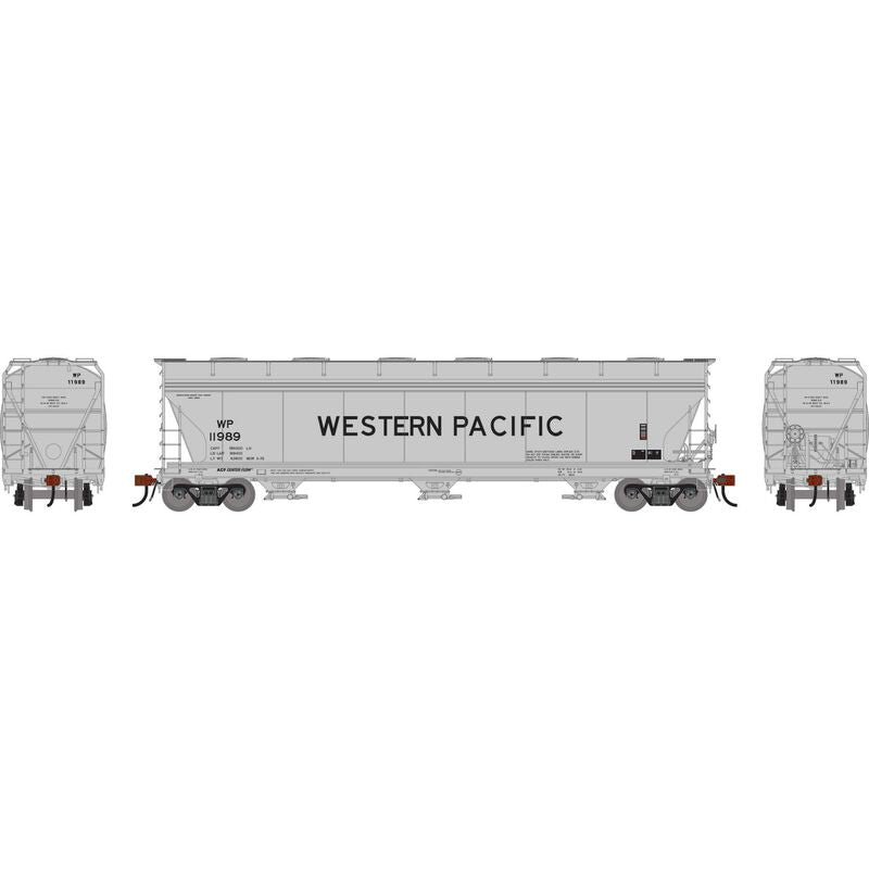 PREORDER Athearn Genesis ATHG-1533 HO GEN ACF 4600 Covered Hoppers, WP