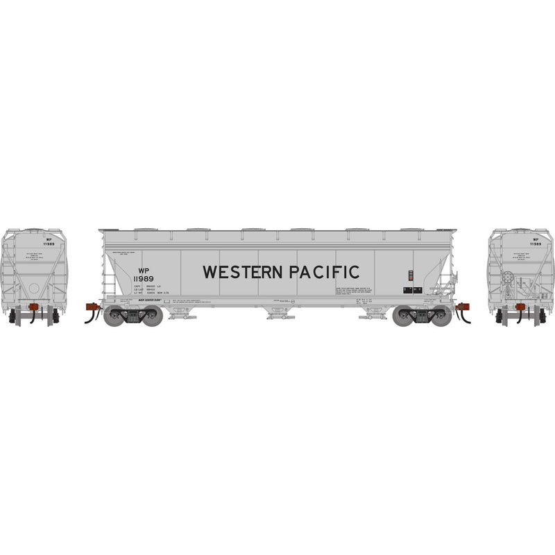 PREORDER Athearn Genesis ATHG-1533 HO GEN ACF 4600 Covered Hoppers, WP