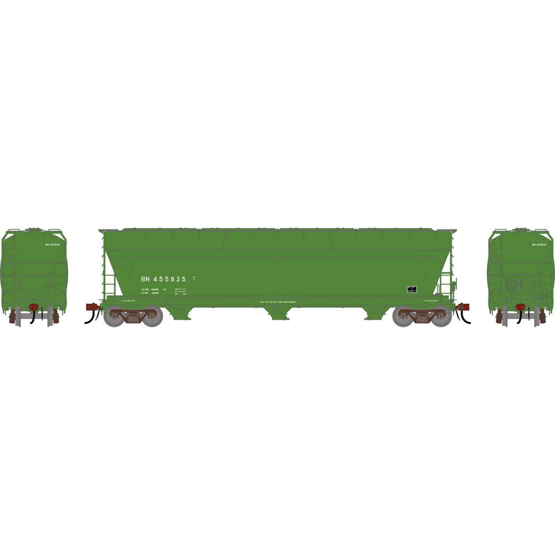 PREORDER Athearn Genesis ATHG-1535 HO GEN ACF 4600 Covered Hoppers, BN