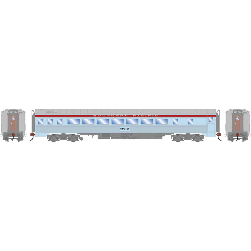 PREORDER Athearn Genesis ATHG-1546 HO GEN 77' Pullman Chair Car, SP 'General Service'