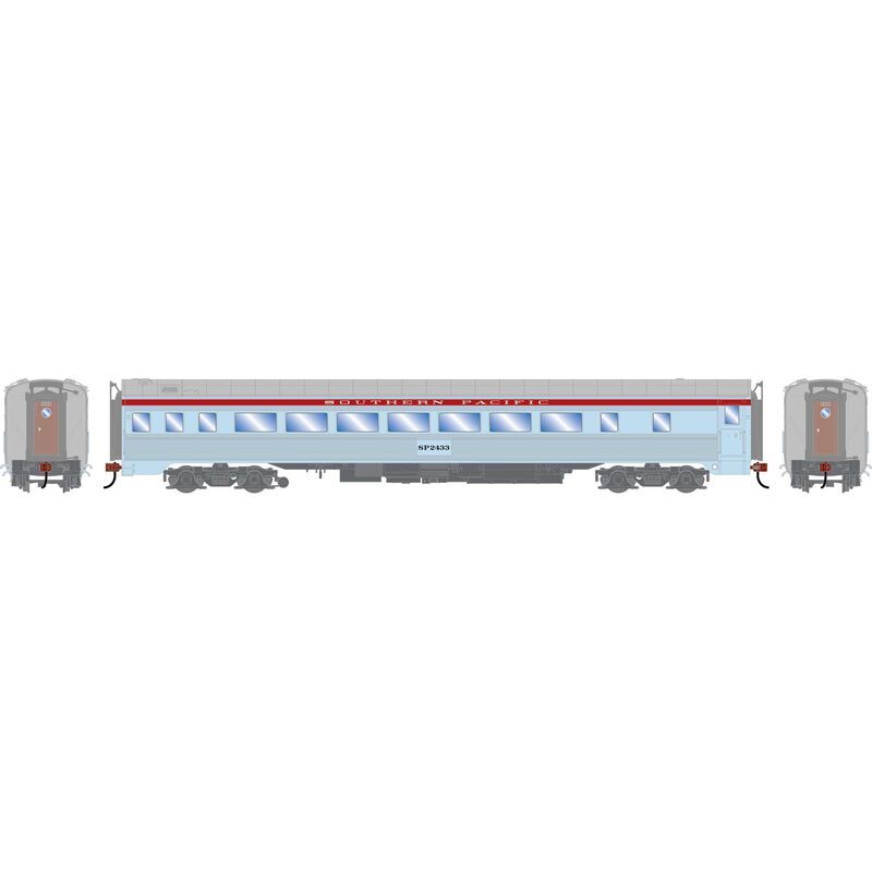 PREORDER Athearn Genesis ATHG-1547 HO GEN 77' Pullman Chair Car, SP 'General Service'