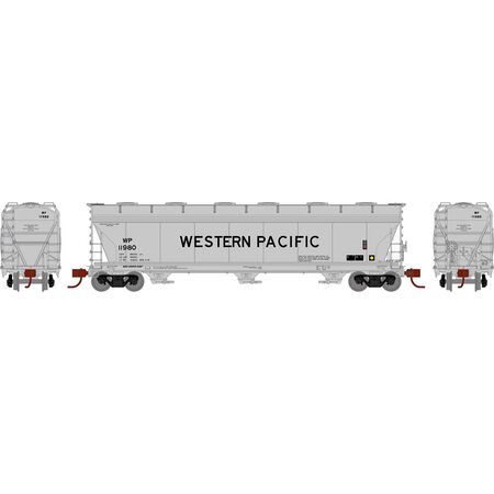 PREORDER Athearn Genesis N G1557 ACF 4600 Covered Hoppers, Western Pacific
