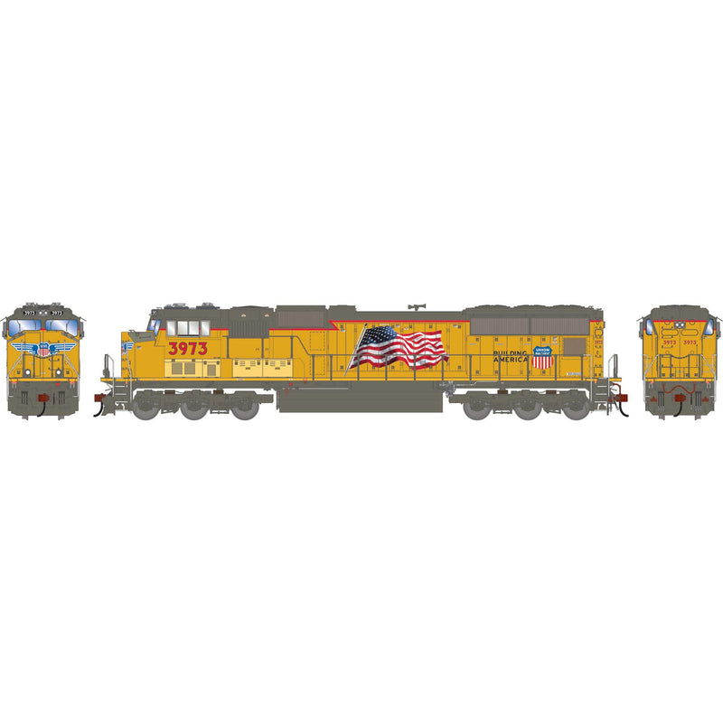 PREORDER Athearn ATHG-1587 HO GEN SD70M Locomotive, UP