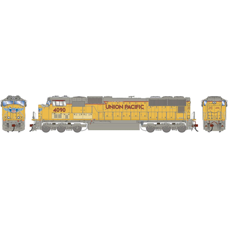 PREORDER Athearn ATHG-1609 HO GEN SD70M Locomotive w/DCC & Sound, Primed For Grime UP