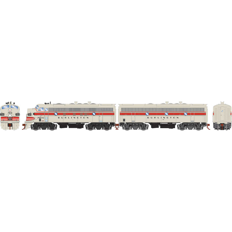 PREORDER Athearn ATHG-1631 HO GEN F7A/F7B Locomotives, CS F7A- #701-D F7B- #701-C