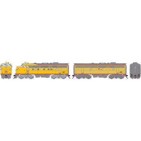 PREORDER Athearn ATHG-1708 HO GEN F9A/F9B Locomotives, Freight Primed For Grime CRIP F9A- #4167 F9B- #4106