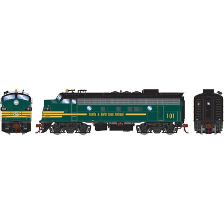 PREORDER Athearn ATHG-1709 HO GEN F7A Locomotive, Freight SNCT